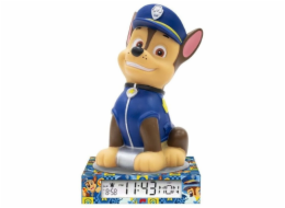 KIDS Noční světlo s budíkem, datum a budík, LCD displej, Paw Patrol / Paw Patrol / Pw19972
