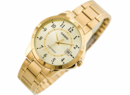 Casio Hodinky ZLATÉ PÁNSKÉ HODINKY CASIO MTP-V004G-9B (zd047a) + KRABIČKA