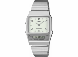 Casio Vintage Vintage hodinky Casio Casio AQ-800E-7A2EF Dámské hodinky stříbrné barvy