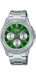 Casio Pánské hodinky MTP-1375PD-3AVEF stříbrné barvy