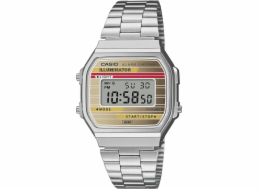 Casio Vintage Dětské vintage hodinky Casio Casio A168WEHA-9AEF stříbrné barvy