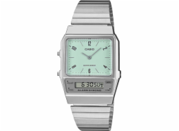 Casio Vintage Vintage hodinky Casio Casio AQ-800E-3AEF Dámské hodinky stříbrné barvy