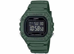 Casio Hodinky Sport W-218H -3BVEF zelené, mládežnické.