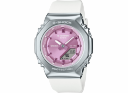 G-SHOCK Hodinky Casio GM-S2110-7A6ER 200m bílé G-SHOCK Hodinky Casio GM-S2110-7A6ER 200m bílé