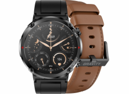 Gravity Pánské chytré hodinky SMARTWATCH GT21-4 BK/RD/BK