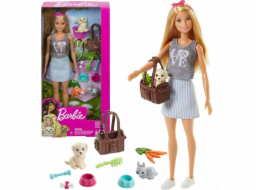 Mattel Panenka Barbie od se zvířátky (FPR48)