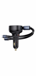 Baseus Enjoyment Pro Ladegerät C+ einziehbar & iP Kabel 60W