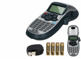 Tiskárna štítků Dymo DYMO LetraTag LT-100H SILVER Handgerät 4xAA baterie. ABC-Tast