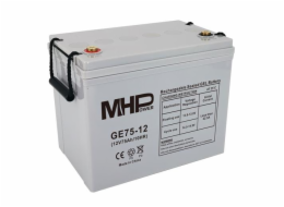 Baterie MHPower GE75-12 GEL, 12V/75Ah, T1-M6, Deep Cycle 