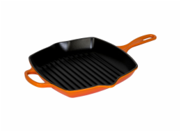 Le Creuset Grill Pan Cast Iron Square Oven Red 26 cm