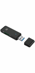 Conceptronic CONCEPTRONIC Čtečka SD+MicroSD karet USB 3.0 černá