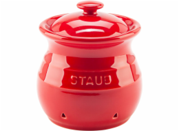 Staub Knoblauch Aufbewahrung 11 cm kirschrot