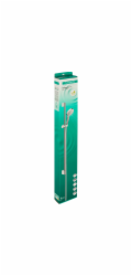 Hansgrohe Brausenset Crometta Vario EcoSmart, 90cm weiß/chrom