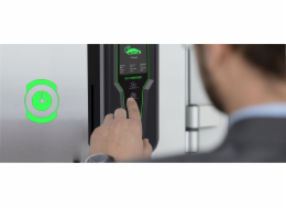 Qoltec Mobilní nabíječka pro elektromobil EV s regulací 2v1 Type2 | 3,5 kW | 230V | LCD | Přenosný | Wallbox | 5m