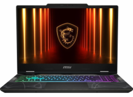 MSI Cyborg 15 B2RWFKG-038XPL Intel Core 7 240H Laptop 39,6 cm (15.6") Full HD 16 GB DDR5-SDRAM 512 GB SSD NVIDIA GeForce RTX 5060 Wi-Fi 6E (802.11ax) NoOS Černá
