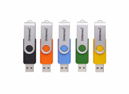 Intenso Office Line      5x 64GB USB Stick 3.2  Multipack x5 bunt