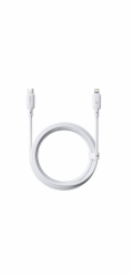 Baseus Silky Series Ladekabel Type-C auf iP 20W 2m Moon Weiß