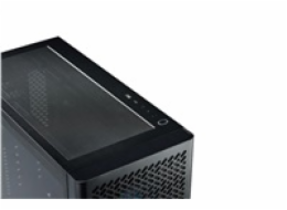 Cooler Master case Elite 502 Lite, Průhledná bočnice, ATX, 1x 120mm Fan, černá