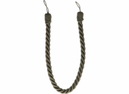 Šňůra na záclony Luance COT, 1,6 cm, tmavě zelená
