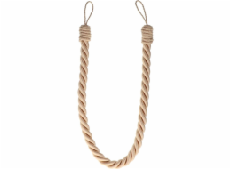 Šňůra na záclony Luance COT, 1,6 cm, šampaňská