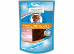 BOGAR Bogadent Dental enzyme chips Fish - pamlsek pro kočky - 50g