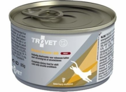Trovet ASD Urinary Struvite s hovězím masem - vlhké krmivo pro kočky - 100 g