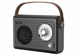 Savio RS-01 rádio Cestovní Černá
