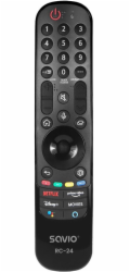 SAVIO RC-24 Univerzální dálkový ovladač/náhrada pro TV LG – SMART TV