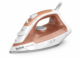 Tefal Virtuo 30 FV2C40E0 žehlička Suché i parní žehlení Keramická žehlicí plocha 2000 W Broskev, Bílá