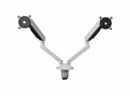 One for All Monitor Halterung Experience RGB Dual White DM8220
