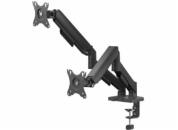 Savio UM-04 Dvojité stolní rameno na monitory s pružinou 17”–32”