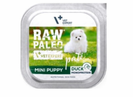 RAW PALEO Pâte Mini Puppy Duck - vlhké krmivo pro psy - 150g