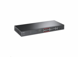 Switch TP-Link TL-SL1218MP 16x LAN/PoE+, 2x GLAN, 2x SFP Combo, poškozený obal