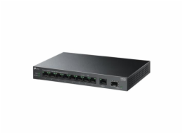 Switch TP-Link LS1210GP 1x GLAN, 8x GLAN s PoE+, 1x SFP, 61W, 