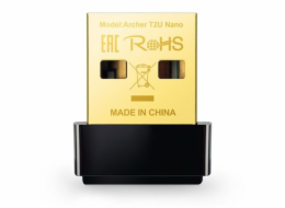 USB klient TP-Link Archer T2U Nano AC 600 adaptér, 2,4/5GHz, USB 2.0, poškozený obal