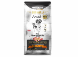 BIOFEED Euphoria Fresh Adult Medium & Large Pork with goose - suché krmivo pro psy - 2kg