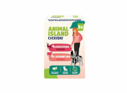 ANIMAL ISLAND Everyday Game and lamb - vlhké krmivo pro psy - 8x150g