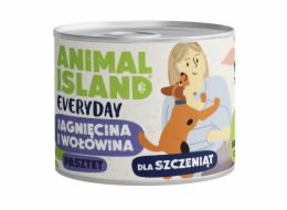 ANIMAL ISLAND Everyday Puppy Beef and lamb - vlhké krmivo pro psy - 185g