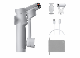 Insta360 Flow 2 AI Tracker Bundle Stabilizátor kamery chytrého telefonu Světle šedá Insta360 Flow 2 AI Tracker Bundle Stabilizátor kamery chytrého telefonu Světle šedá