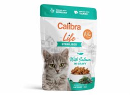 CALIBRA Cat Life pouch Sterilised Salmon in gravy - mokré krmivo pro kočky - 85g