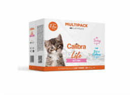 CALIBRA Cat Life pouches Kitten Multipack - mokré krmivo pro kočky - 12x85g