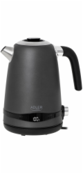 Adler AD 1295 Ocelová konvice 1,7 l saténově šedá