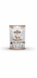 OLLO Air-Dried Venison strips - pamlsek pro psa - 80g