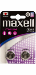 MAXELL Lithiová baterie LITHIUM CR2016 2 ks. 3V