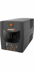 Infosec INF_661147 Záložní zdroj UPS X1+ 1300 IEC, 1300VA, 720W, 6× C13