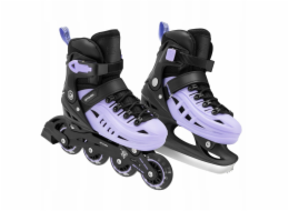 Spokey Dětské nastavitelné inline brusle 4ONE 4v1