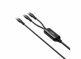 UNITEK USB-C 2W1 PD 100W SILIKONOVÝ KABEL 1,8 M
