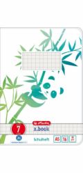 Herlitz školní sešit A5 16 listů linkovaný 07 GREENline Panda (A5)