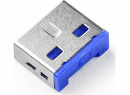 Smartkeeper  Basic USB-A Port Blocker dunkelblau 6 Stk.+Key