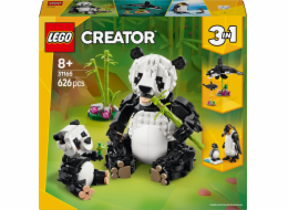 Stavebnice LEGO 31165 Creator 3 v 1 Divoká zvířata: Rodinka Panda